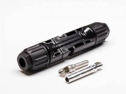 MC4 coaxial panel mount connector, waterproof