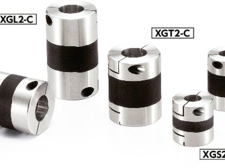 Flexible coupling - high damping rubber - compact &mdash; XGS2-15C, XGS2-19C, XGS2-25C, XGS2-27C