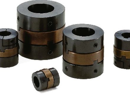 Flexible coupling - oldham type - clamping type