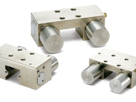 rail clamp - pneumatic - normally closed